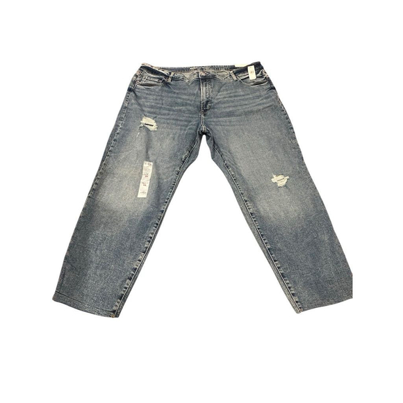 Old Navy Jeans Womens Plus Size 3X 24 High Rise Distressed - Picture 1 of 13